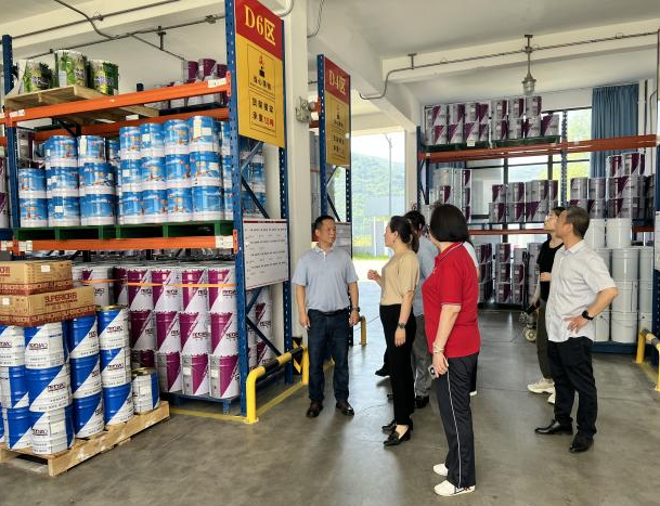 寧波涂協(xié)考察團(tuán)赴標(biāo)桿企業(yè)學(xué)習(xí)交流，為新項(xiàng)目提供借鑒