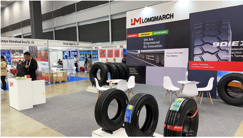 拉丁美洲(巴拿馬)國際汽配/輪胎展于巴拿馬城盛大舉行，展會吸引了全球超過400家參展商，成為巴拿馬最大規(guī)模、最專業(yè)的輪胎展覽會。浪馬輪胎以其長征、路力士和途順三大品牌及多款明星產(chǎn)品驚艷亮相，充分展示了中國輪胎品牌的風(fēng)采。