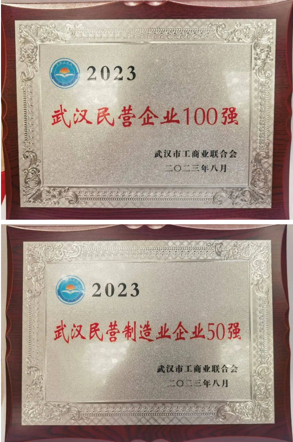 2023年“武漢民營(yíng)企業(yè)100強(qiáng)”、“民營(yíng)制造業(yè)企業(yè)50強(qiáng)”和“民營(yíng)企業(yè)科技創(chuàng)新50強(qiáng)”三項(xiàng)榜單正式發(fā)布。據(jù)了解，武漢第二電線電纜有限公司連續(xù)九年入選“武漢民營(yíng)企業(yè)100強(qiáng)”榜單和連續(xù)六年入選“武漢民營(yíng)制造業(yè)企業(yè)50強(qiáng)”榜單。