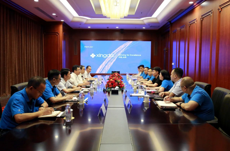 東海橡塑（合肥）總經(jīng)理一行到訪興達，共謀合作新篇