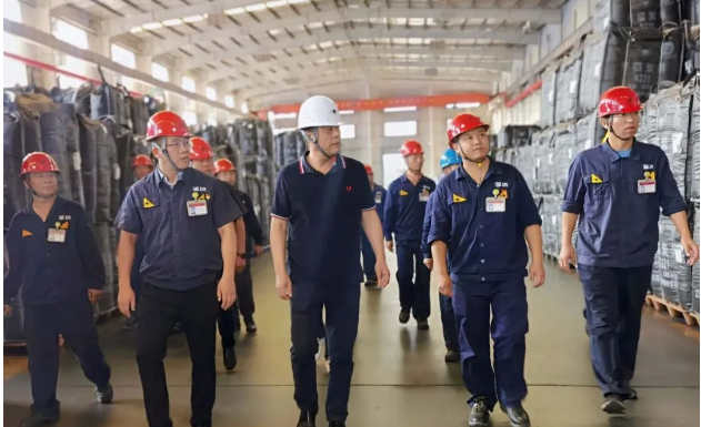 黑貓股份黨委副書記魏明到邯鄲黑貓調研指導