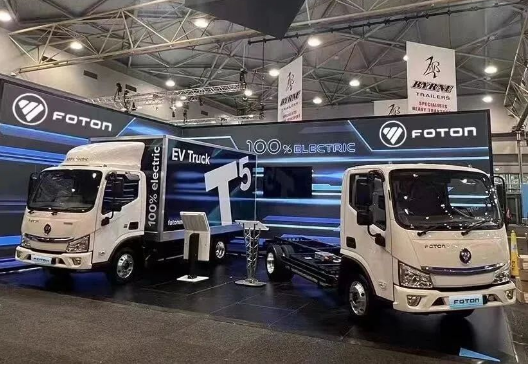 華盛橡膠集團為北汽福田新能源輕卡提供原裝配套輪胎