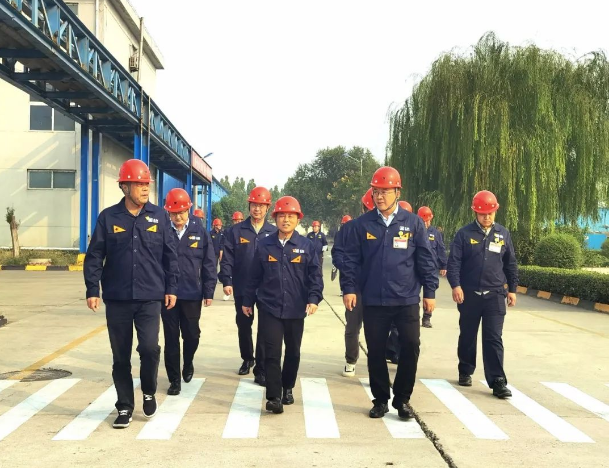 代表團一行分別參觀了青島黑貓和邯鄲黑貓公司的生產(chǎn)一線，對生產(chǎn)運營、現(xiàn)場管理、技術(shù)研發(fā)、檢測檢驗?zāi)芰?、?shù)字化生產(chǎn)管理和員工工作生活等方面進行了詳細調(diào)研。此外，他們還聽取了有關(guān)公司基本情況、科技成果、核心競爭力、生產(chǎn)經(jīng)營、行業(yè)競爭能力以及企業(yè)未來發(fā)展規(guī)劃等方面的匯報。