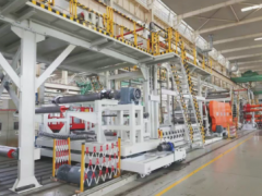 大橡塑，泰國定制四輥壓延機(jī)組下線！